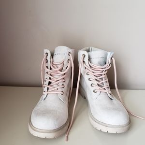 Rock & Candy cream workboots